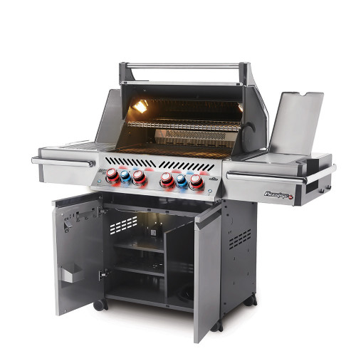 Gasgrill Prestige Pro 500 , Edelstahl, inklusive bewegungsaktiver ...