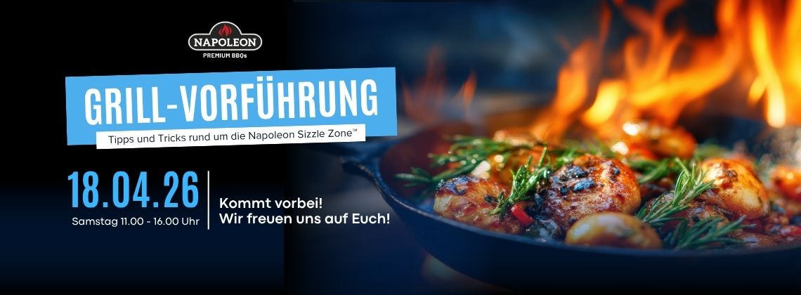 Grillvorführung Napoleon 2026